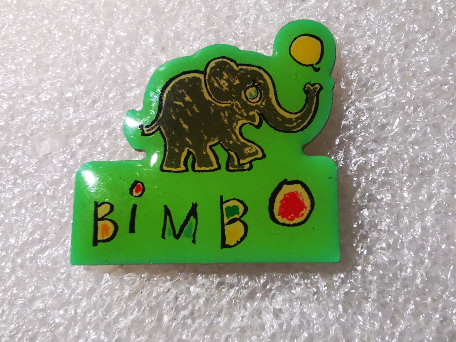 Placchette & Badge: Ansteckpin 19: Bimbo – Usato da Oppligen venduto da Pin-Fall-Shop