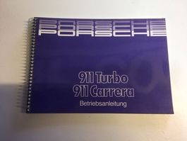 Porsche 911 Turbo Carrera Handbuch