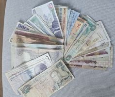 Banknoten aus aller Welt!  Perfekt für den Sammler!