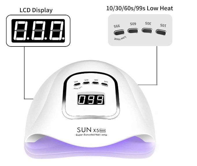 Lampade: Professionelle LED UV Nagellampe 45 LED – Nuovo (secondo la descrizione) da Châtelaine venduto da topshop.switzerland 7