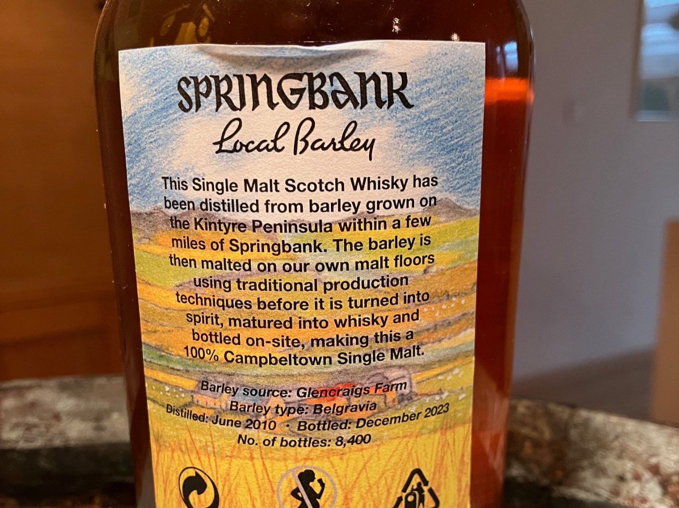 Springbank Bevande alcoliche: Springbank Local Barley 2024 13 Years – Nuovo e nell'imballaggio originale da Aarwangen venduto da concorde58 2