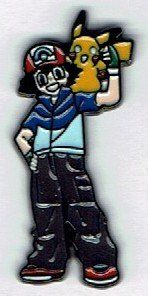 Pokémon Placchette & Badge: Pokémon Ash Ketchum & Pikachu Pin – Usato da Hinterkappelen venduto da Schampus