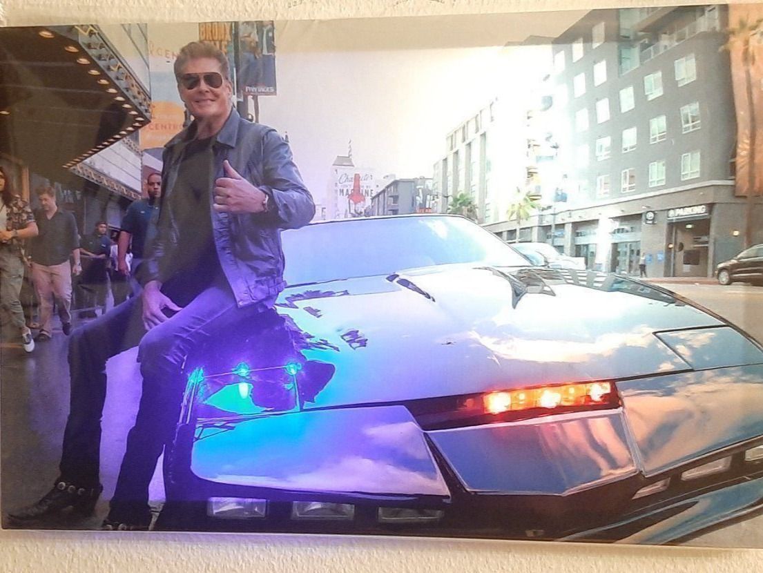 Foto & Immagini: LED Bild Knight Rider - K.I.T.T. David Hasselhof – Nuovo e nell'imballaggio originale da Kilchberg ZH venduto da ruedi34 1