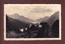 Blick vom HAHNENSEE auf das OBER-ENGADIN - 1939