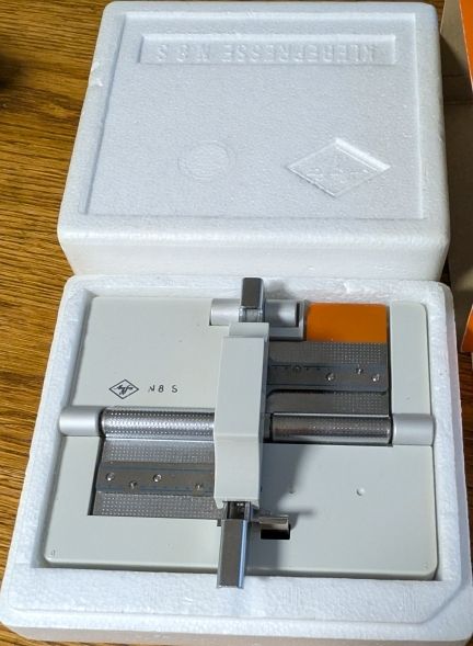Agfa Fotocamera: AGFA Klippresse N8 S, mit Originalverpackung – Usato da Frauenfeld venduto da Momesz
