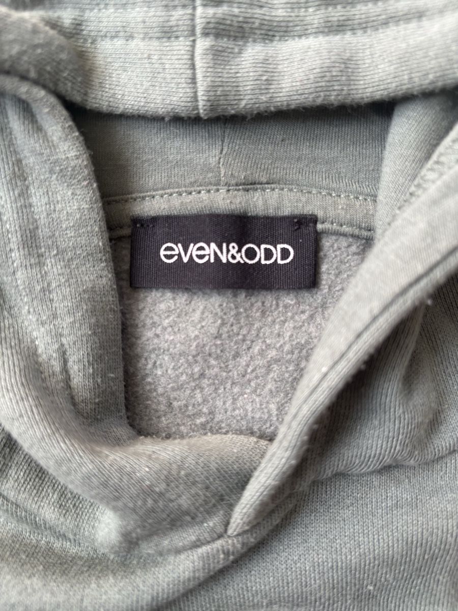 Pullover & Sweatshirts:  Cropped-Kapuzenpullover, olivgrün Grösse S  – Gebraucht aus Wichtrach von Re_Fit 2