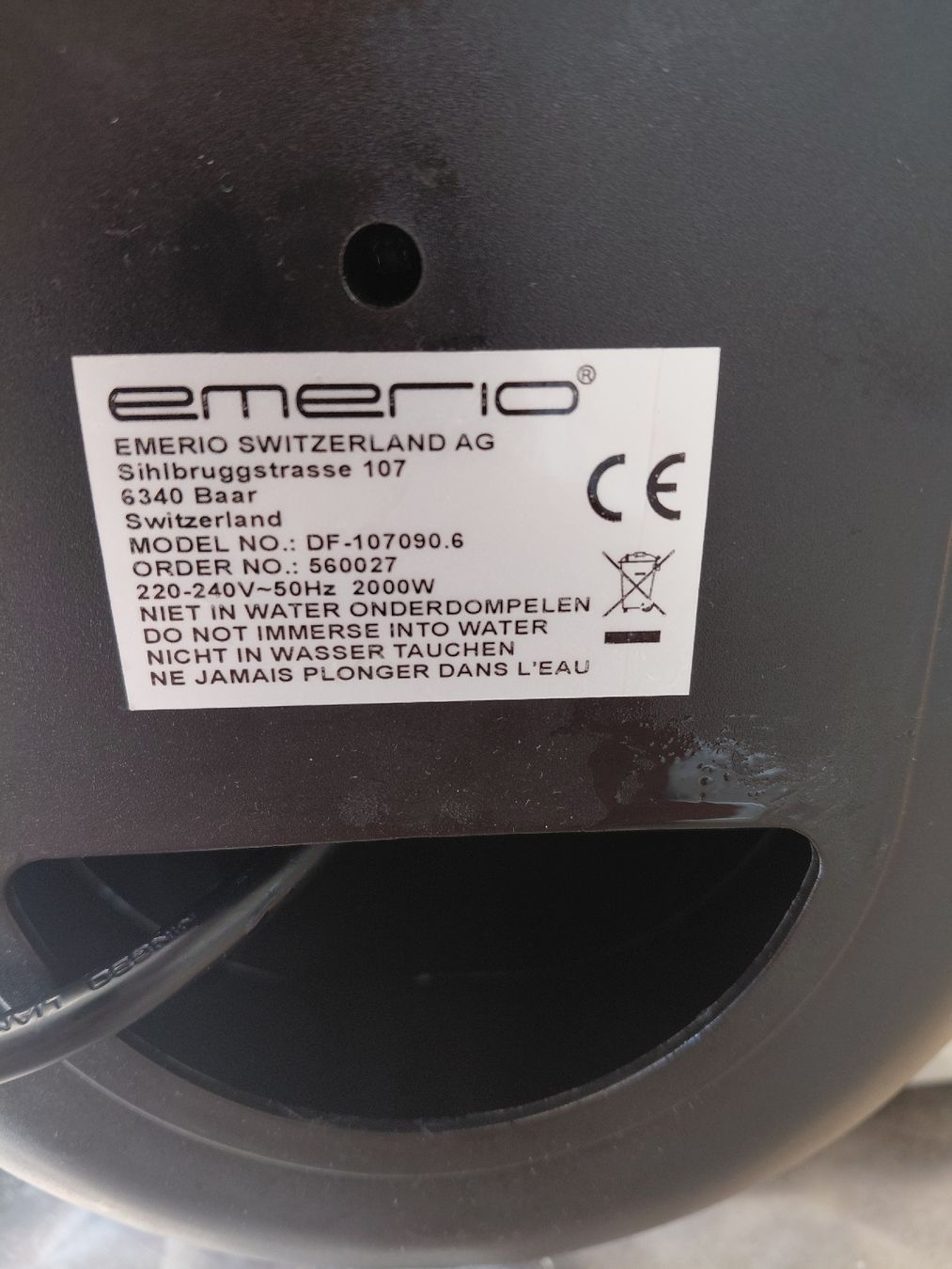 Elettrodomestici da cucina: Fritteuse Emerio DF-107090.6 Edelstahl 2000W gebraucht – Usato da Biglen venduto da mic_pjg6 2