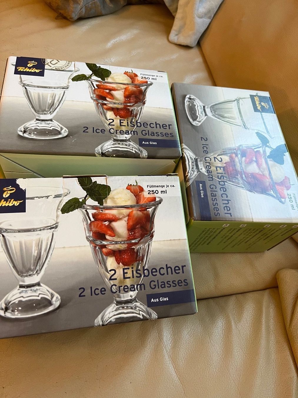 Bicchieri: 6 Eisbecher ab 12.-!!! – Usato da Zürich venduto da engebrunau