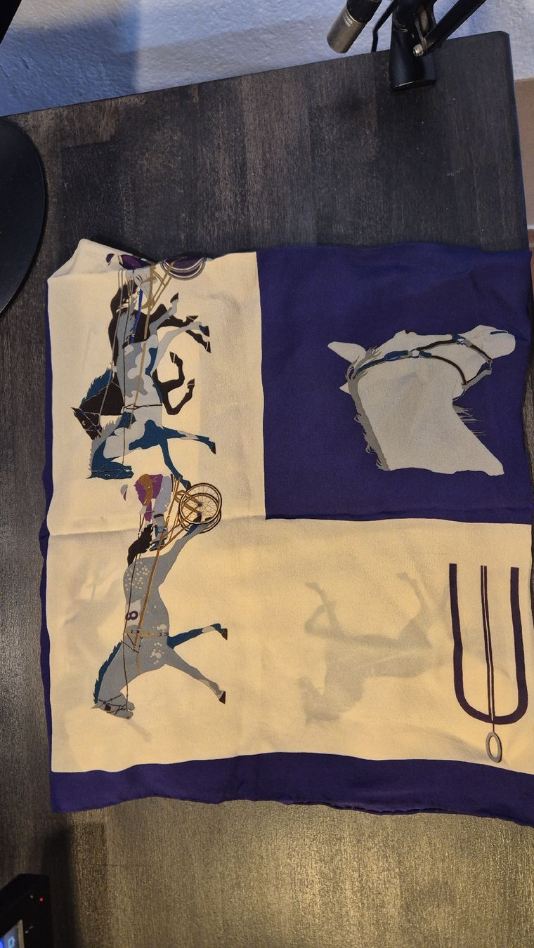 Foulard & Sciarpe: Fiorio Foulard - Silk/Seide – Usato da Locarno venduto da Johnnys_Retro_Shop 6