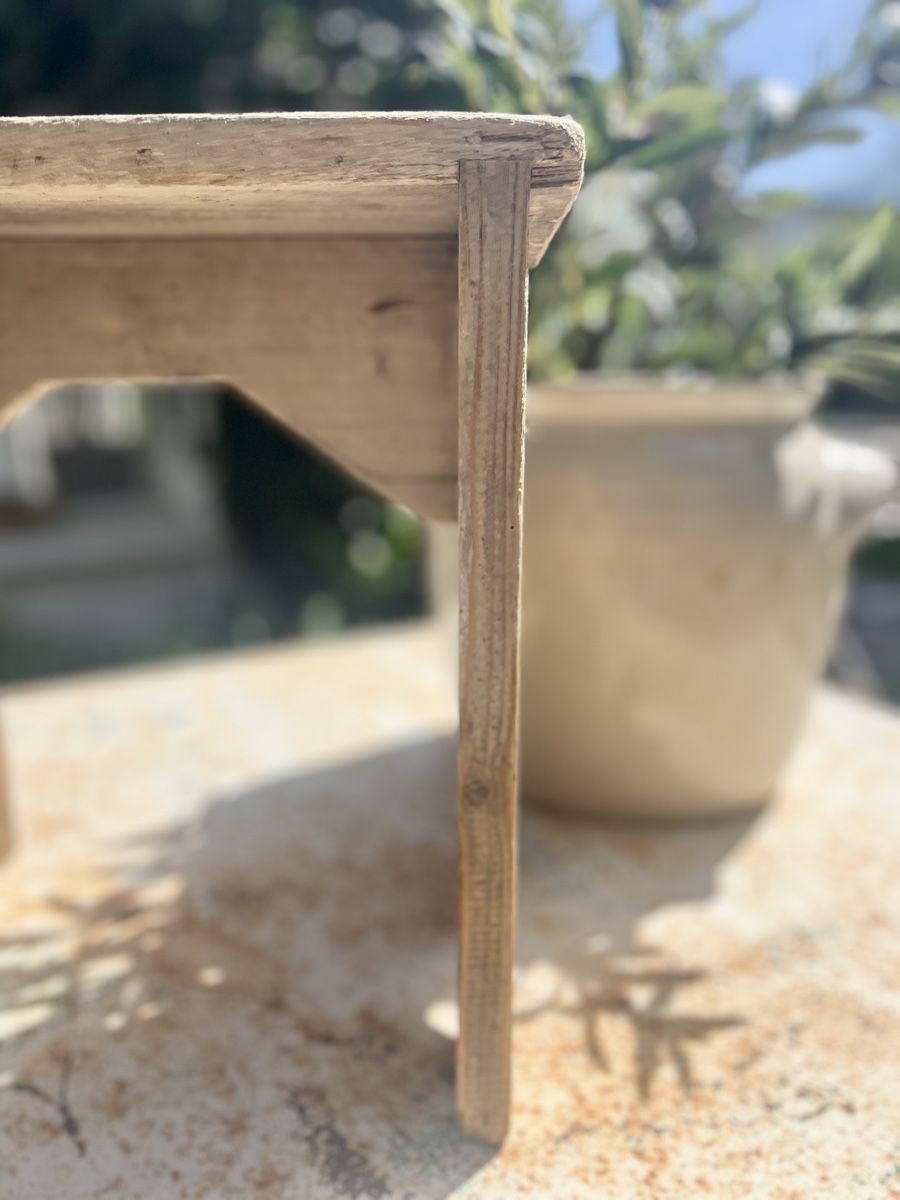 Hocker: Altholz Schemel Hocker Fussschemel – Gebraucht aus Sirnach von dasrosahaus 4