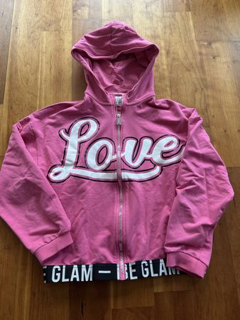  Hoodie /Sweatjacke Pink Grösse 146/154