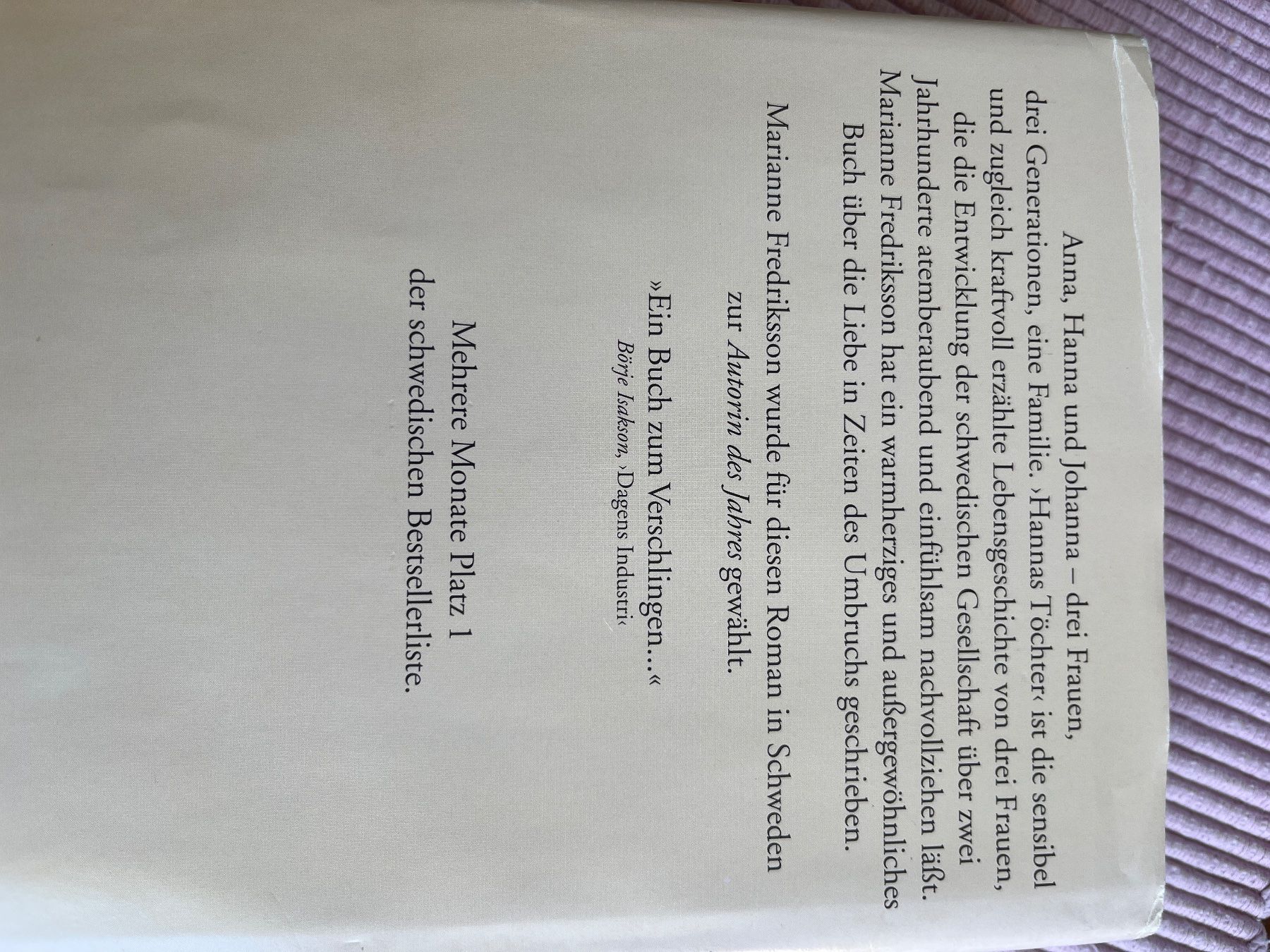 Libri: Hannas Töchter von Marianne Fredriksson – Usato da Wangen ZH venduto da via_g5br 1