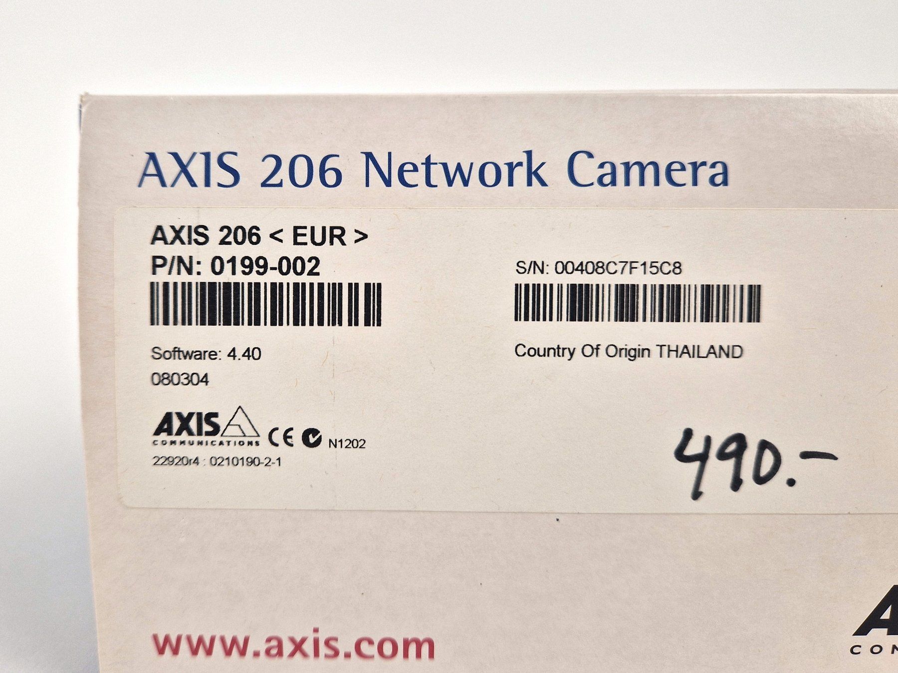 Axis Webcams: AXIS 206 Network Camera ohne CD, OVP – Neuf (Voir description) à Basel par Restwert_Basel 8