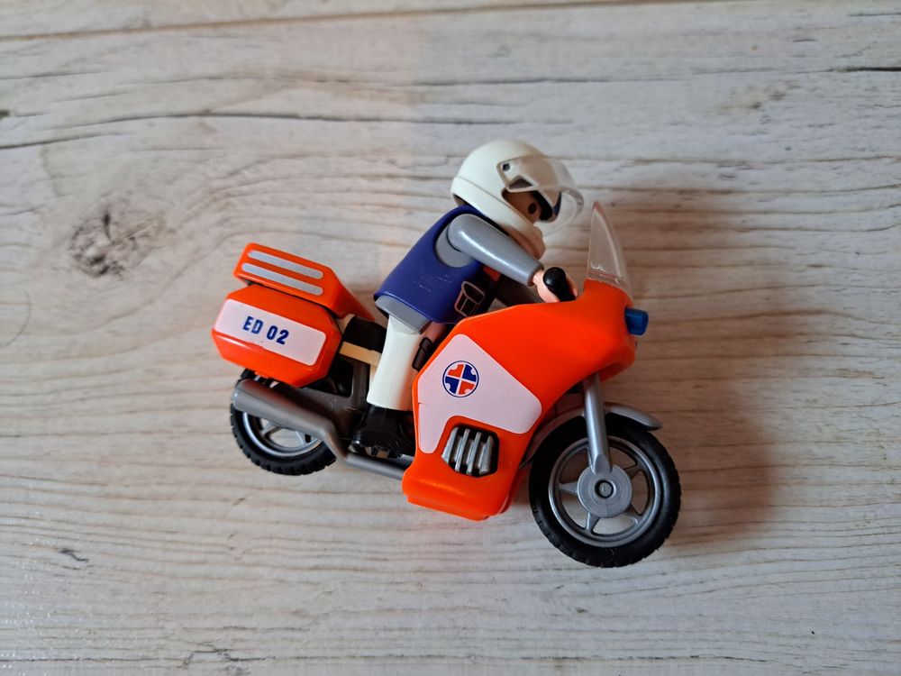 Playmobil Notarzt/Motorrad Kaufen auf Ricardo