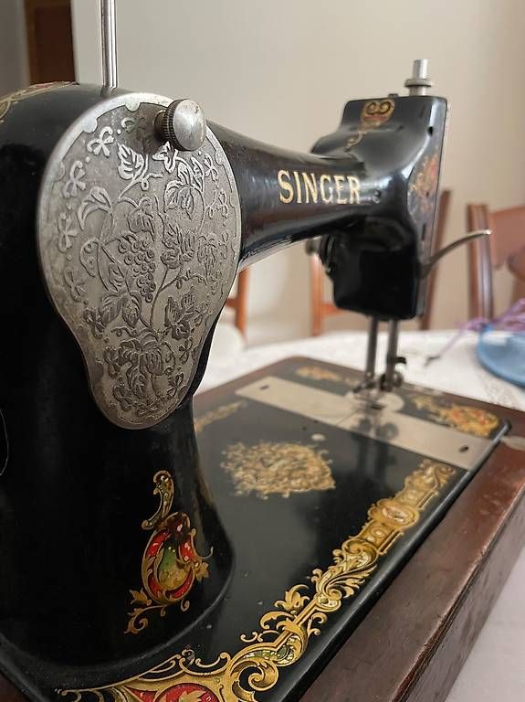 Macchine da cucire: Machine à coudre Singer peu commune de 1913 – Usato da Ecublens VD venduto da r0c_872m 1