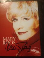 Mary Roos - signierte Autogrammkarte