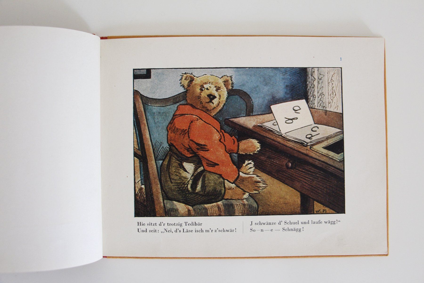 Bücher: BILDERBUCH "ABER TEDI !"  E BÄREGSCHICHT 1930 – Gebraucht aus St. Gallen von modernetc 4