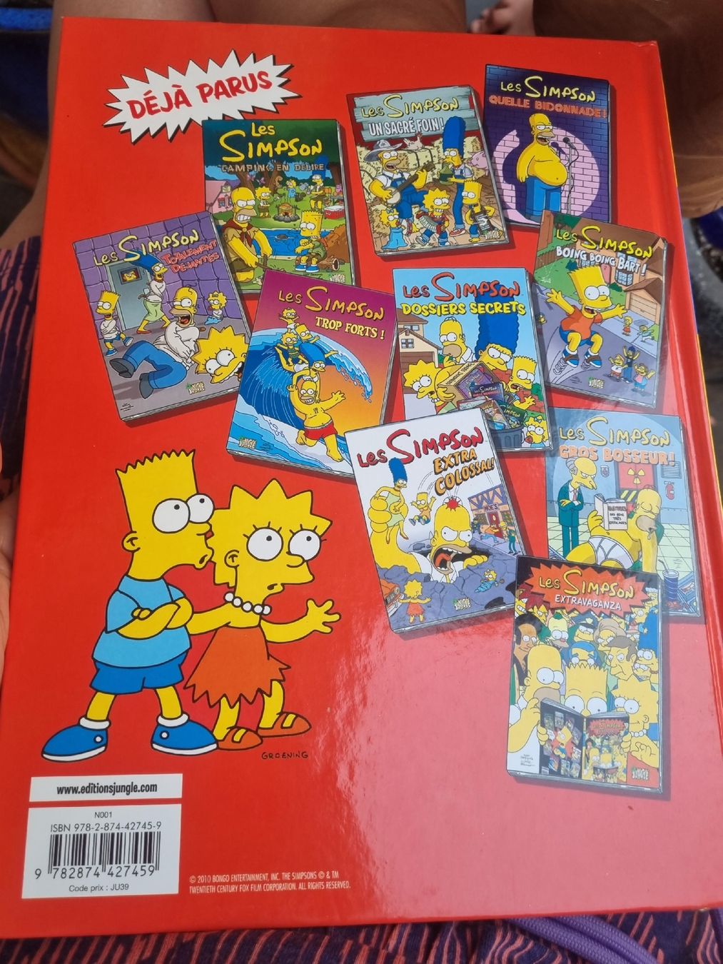Fumetti: BD Les Simpson Cirque en folie!  – Usato da Fribourg venduto da sal_5ln6 1