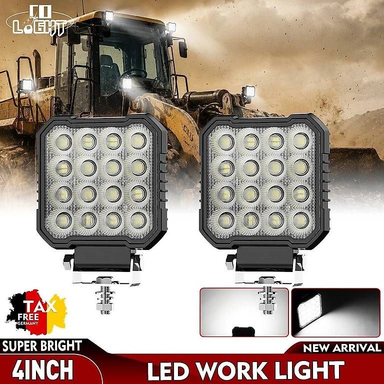 Lampade: Led Worklight Hengda 6Stk. – Nuovo e nell'imballaggio originale da Frauenfeld venduto da mha_vqf2