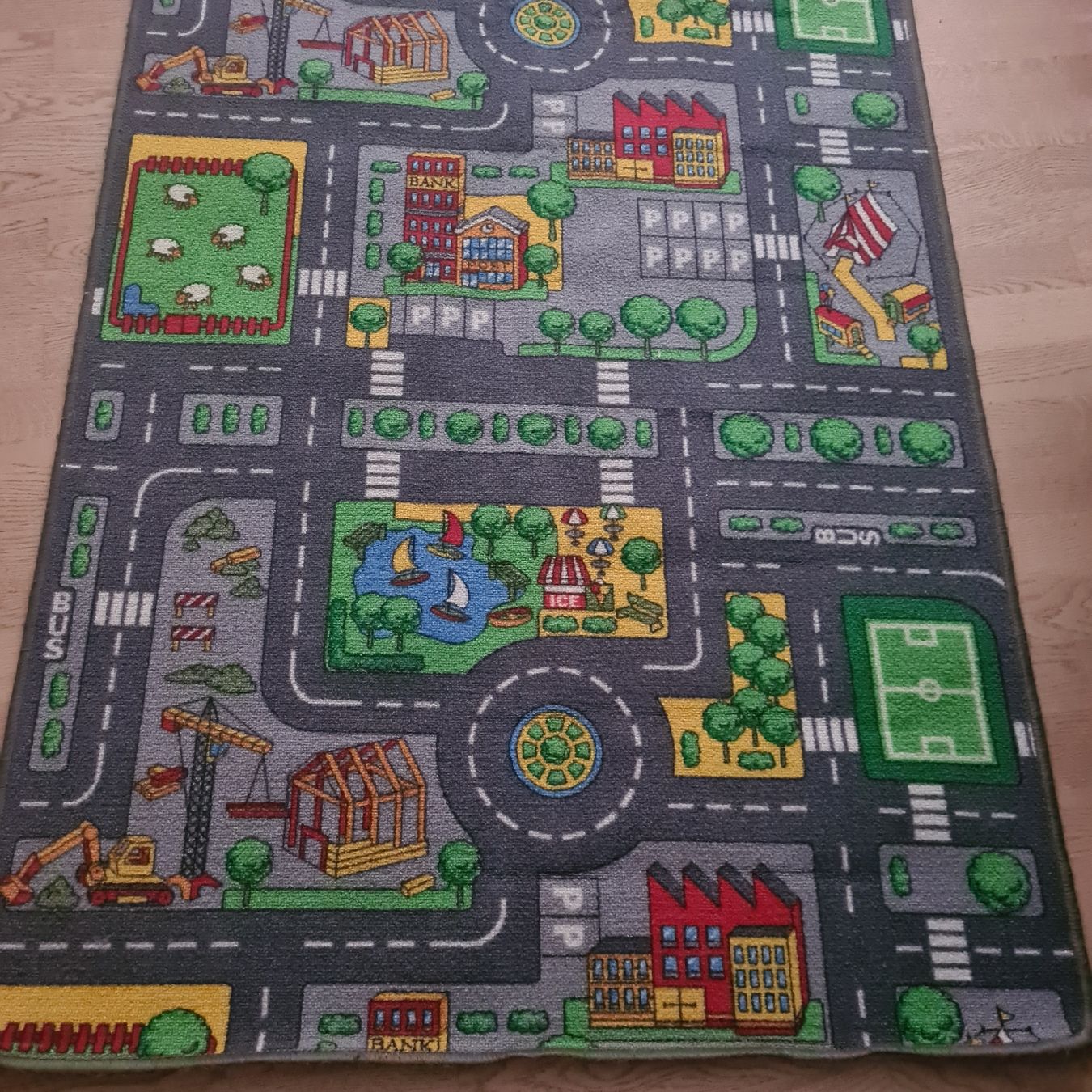Tappeto da gioco: Kinderzimmer Spielmatte L.187 cm. B.97 cm. – Usato da Steinen venduto da turbogeiss99 1