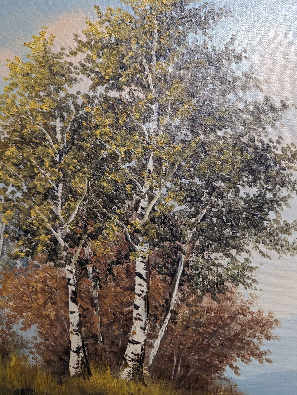 Dipinti: Ölbild von Fred Grossglauser geb.1908 bis 1981 – Usato da Münchenstein venduto da Polsteratelier.Nobs 1