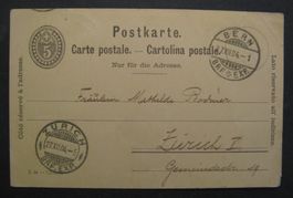 Postkarte vom 27.XII.1904