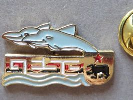 PIN SCHWEIZ GESA ALTSTÄTTEN, WAPPEN, DELPHIN