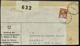 Briefumschlag mit Frankatur und Stempel 16.IX.41