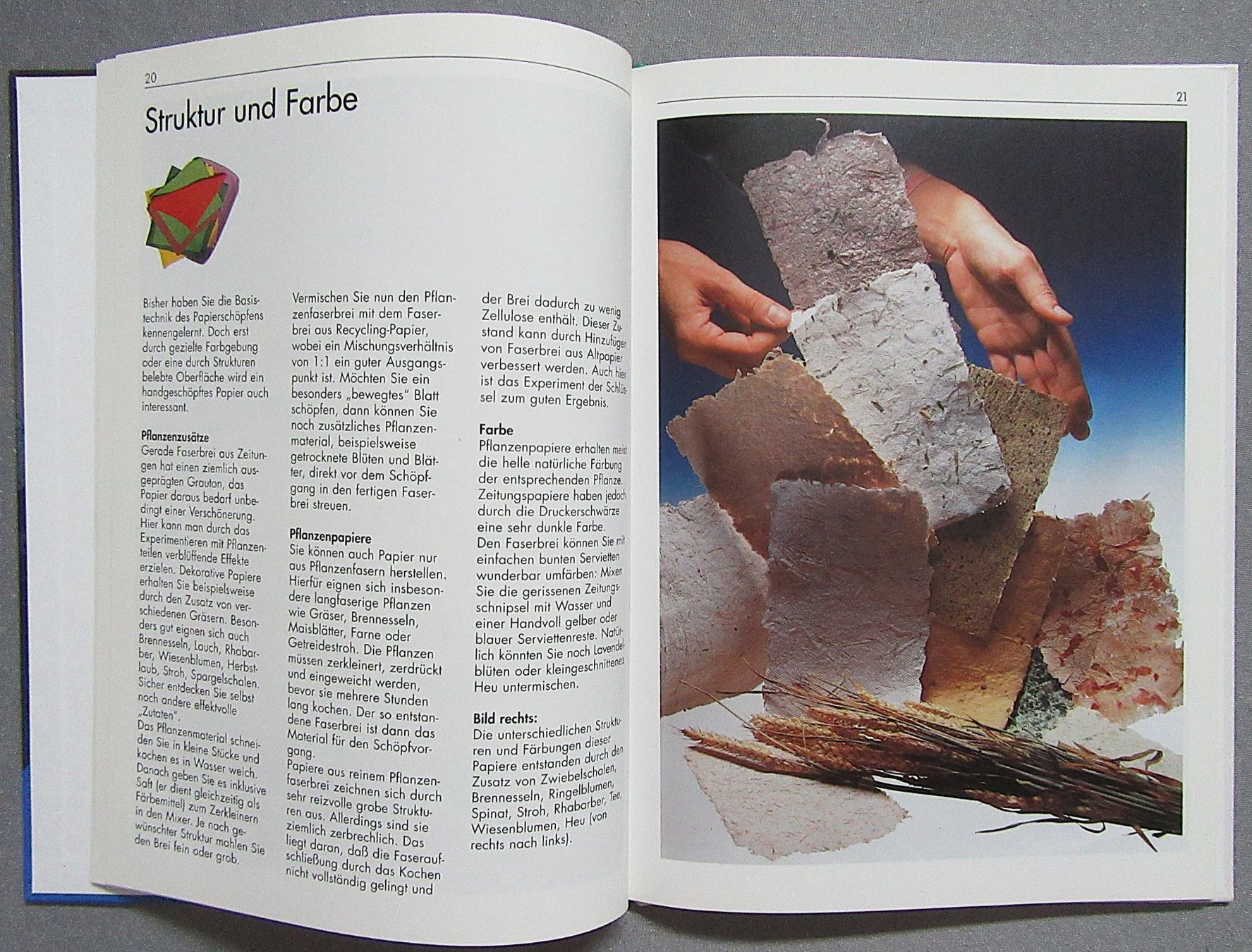 Bücher: Papierschöpfen - Technik • Färben • Gestalten – Gebraucht aus Auenstein von Padabimbim 5