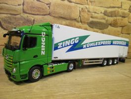 Tekno  1:50  Mercedes Actros Zingg