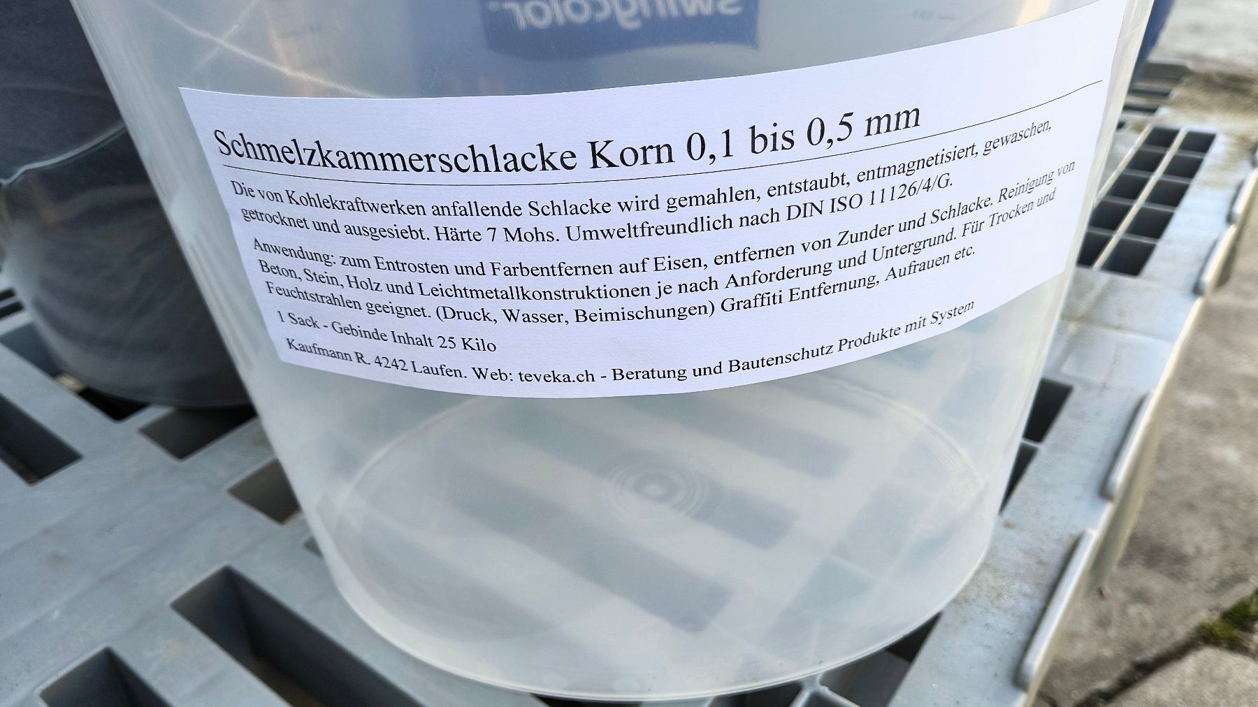 Alle Maschinen: Strahlmittel Scoral 25 Kilo – Neu (gemäss Beschreibung) aus Laufen von Rimita 1