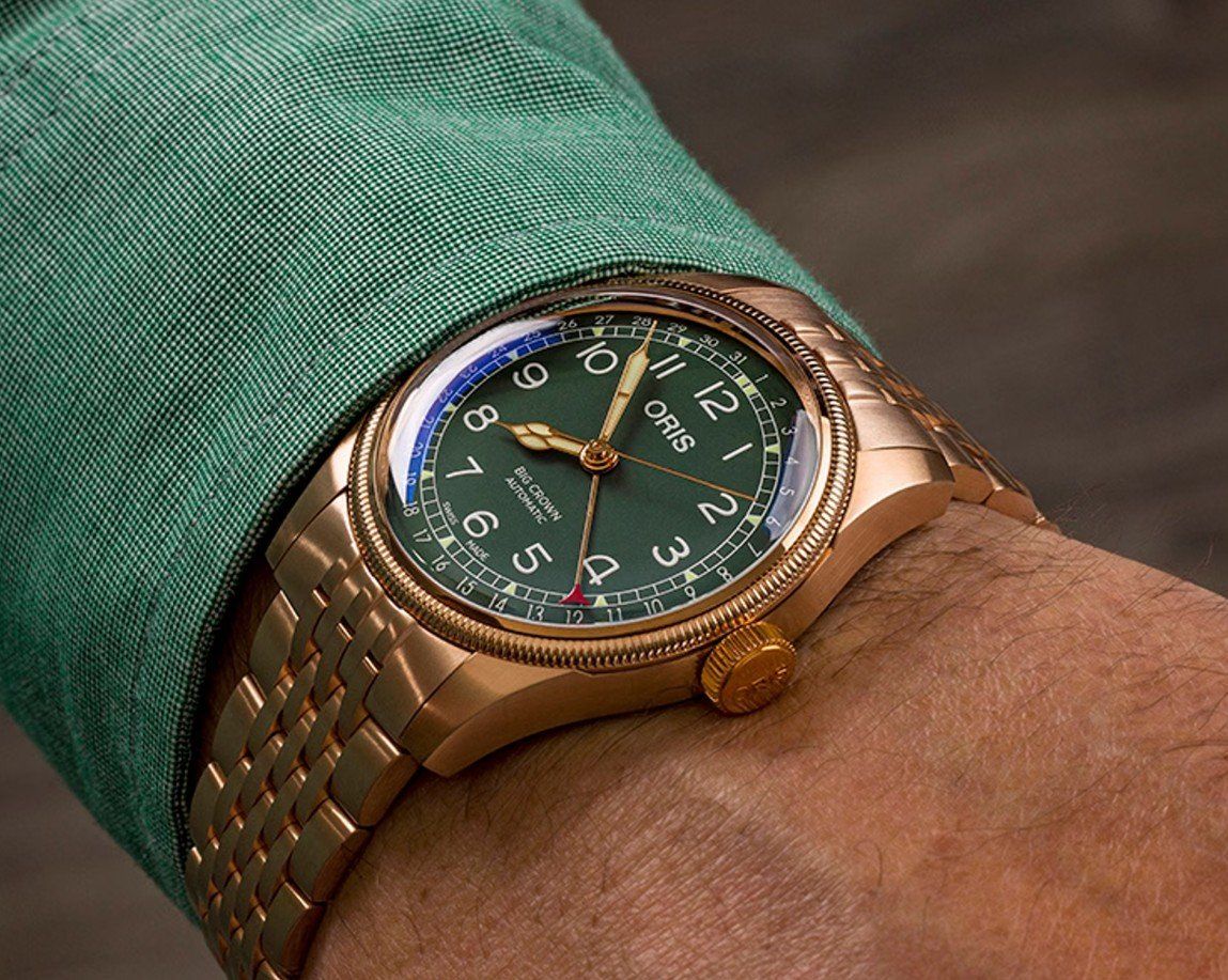Crown Orologi: Big Crown Bronze Pointer Date – Nuovo e nell'imballaggio originale da Kilchberg ZH venduto da Schiveli 1