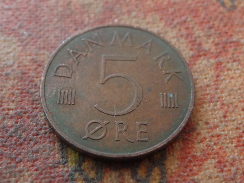 Toutes les monnaies: DANEMARK  5  Ore  1973 – D'occasion à Romanel-sur-Lausanne par Swift13 1