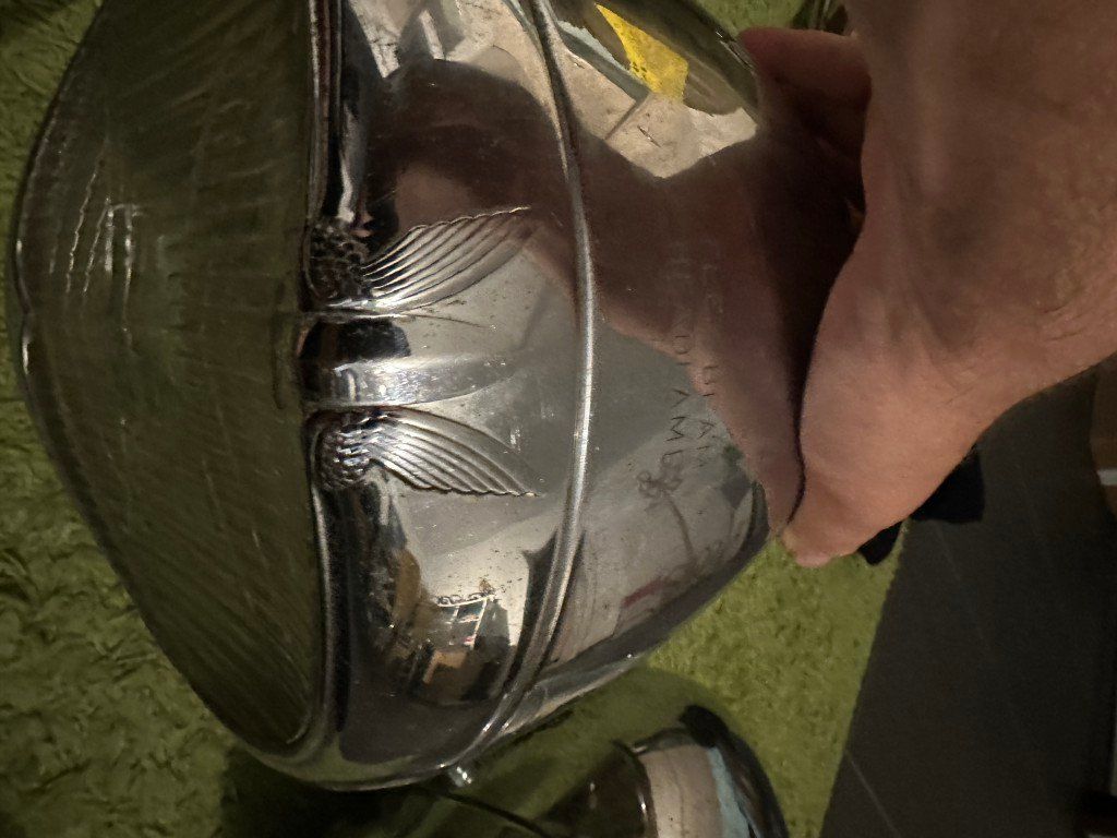 Fari: 2 Scheinwerfer 20er 30er Jahre Auto Oldtimer Chrysler? – Usato da Brunnen venduto da 23068 4