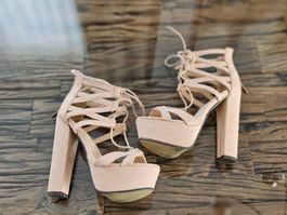High Heels Sandalen Gr 37