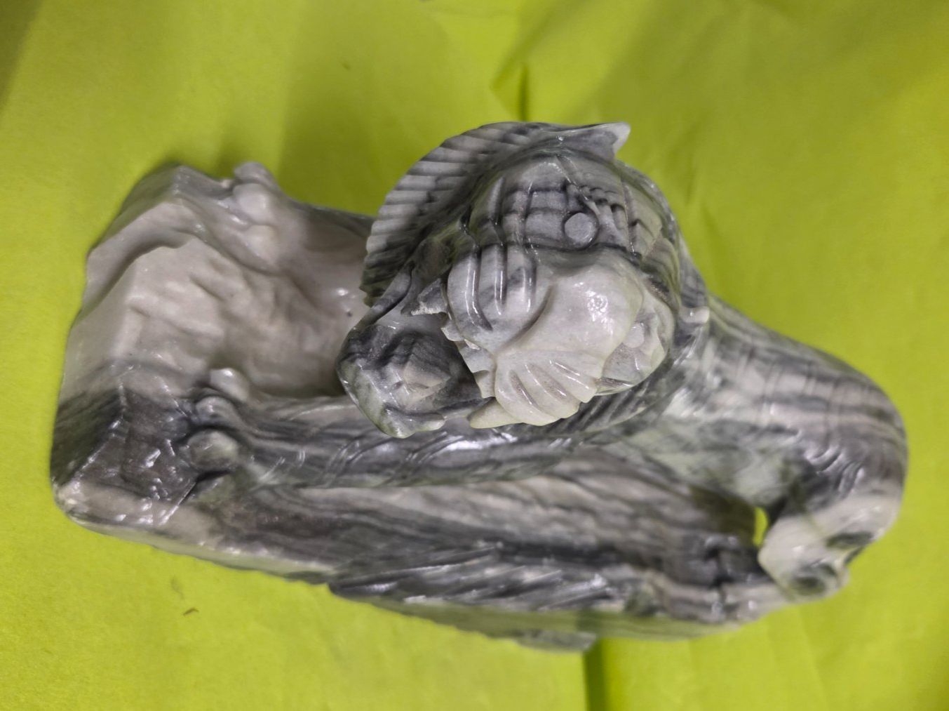Sculture & Statue: Tiger aus Marmor 30cm – Nuovo (secondo la descrizione) da Roggliswil venduto da Mabelco 1