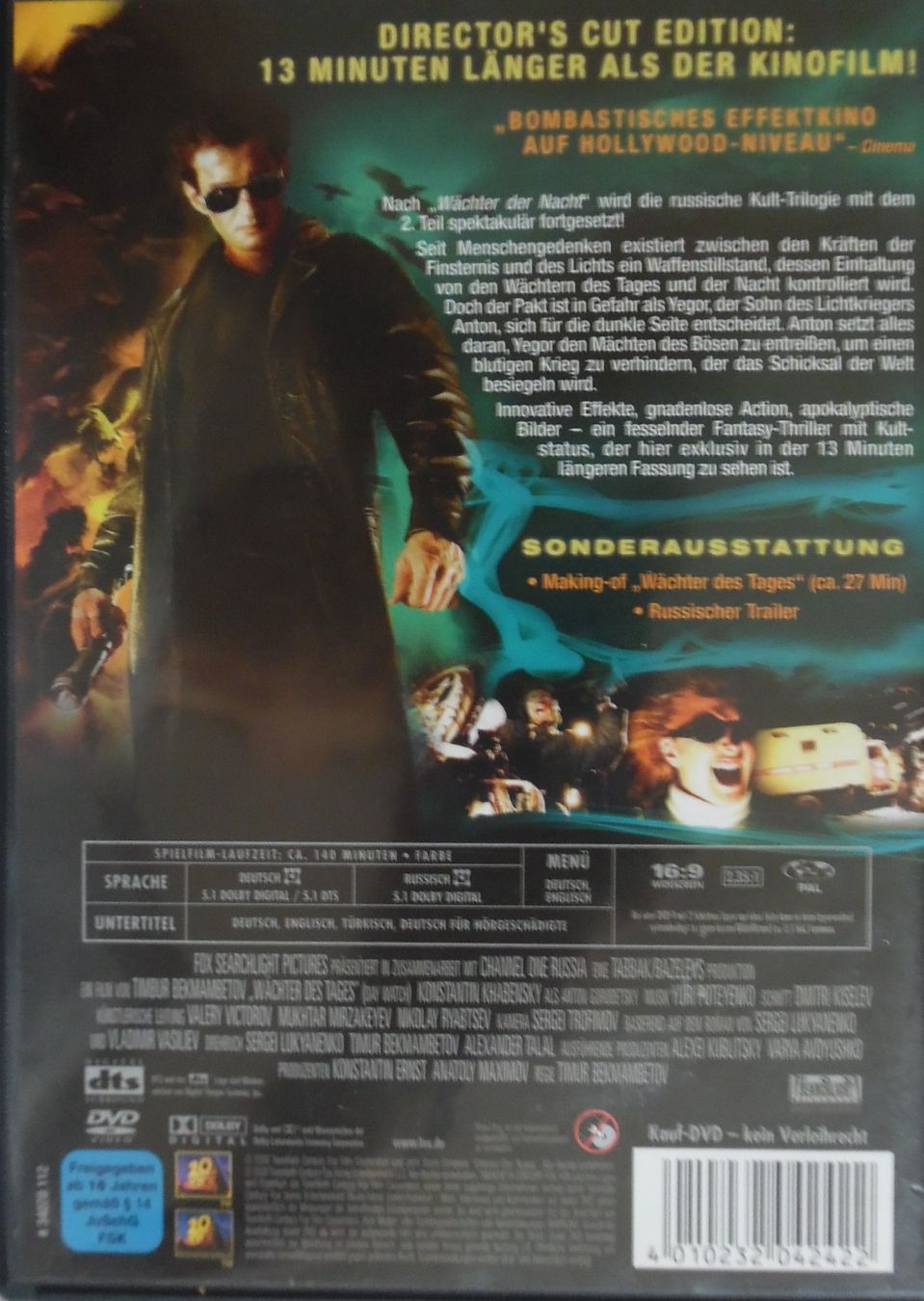 Tutti i DVDs: Wächter des Tages – Usato da Bellinzona venduto da Luna093 2
