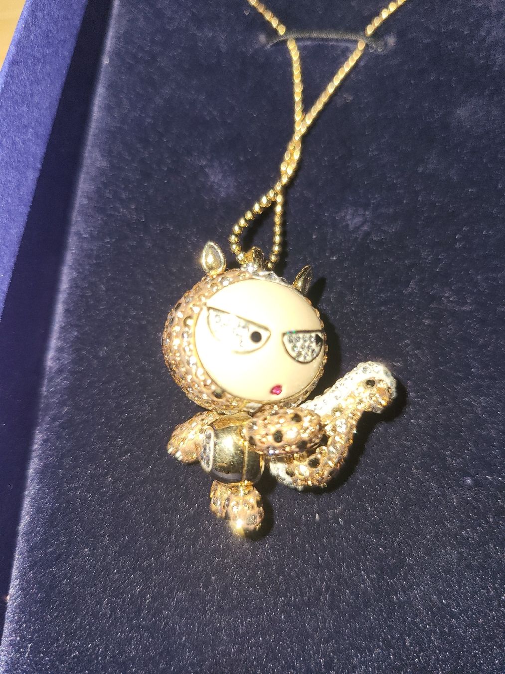 Swarovski Catenine: Collier Swarowski Eliot Ecureuil – Nuovo e nell'imballaggio originale da Neuchatel venduto da logizoom22 2