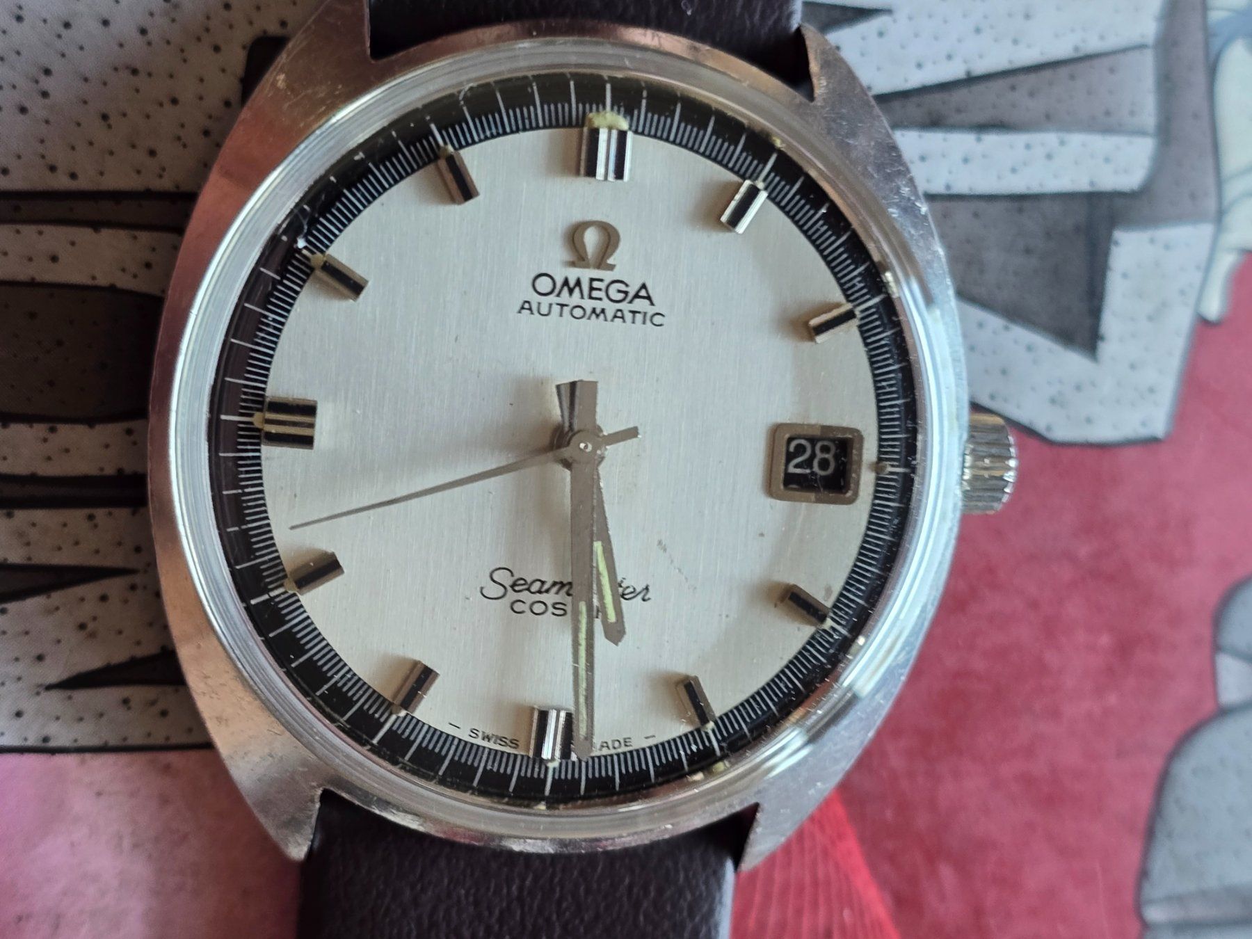 Omega Orologi: 358 Omega Seamaster Cosmic Automat Date – Usato da Muri AG venduto da Corredor 2