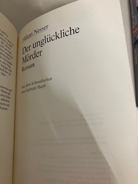 Bücher: Åke Edwardson: Das vertauschte Gesicht – Gebraucht aus Aathal-Seegräben von daso03 2