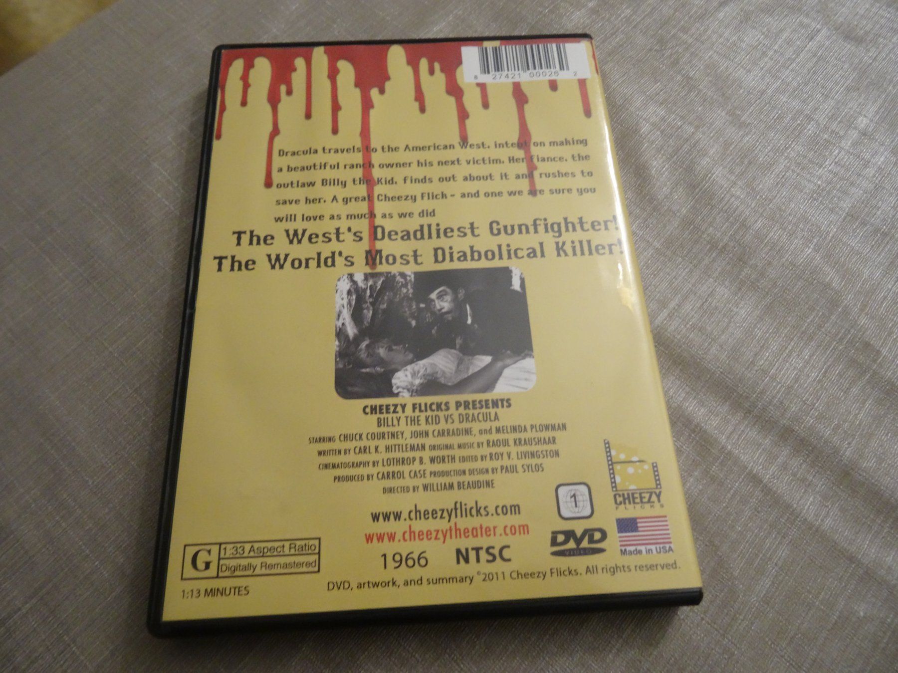 Tutti i DVDs: Billy the Kid vs Dracula DVD – Usato da Olten venduto da Disc-Verkauf 2