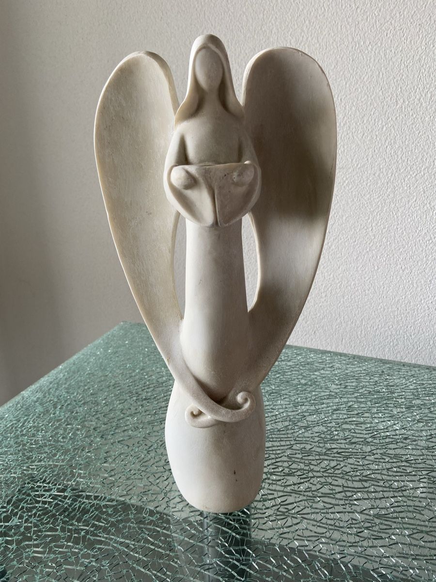 Statuette: Sehr schöne grosse Engelfigur – Usato da Oftringen venduto da andrax