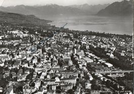 Lausanne - Vue par avion