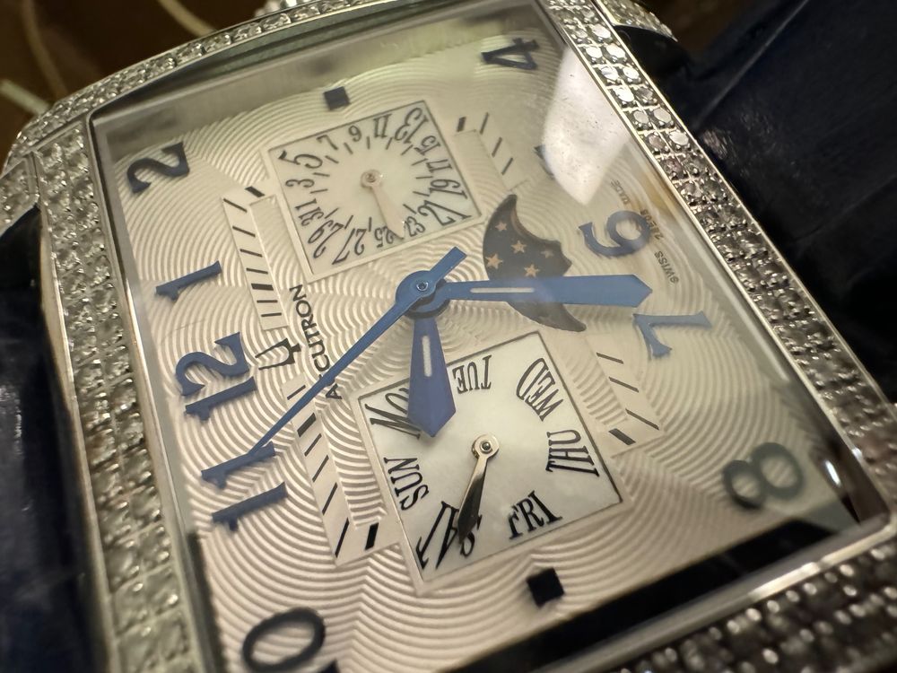 Bulova Uhren: Bulova Accutron Innsbruck, 1.5 Karat, Komplett revidiert – Gebraucht aus Schachen LU von jas_kkc6 1