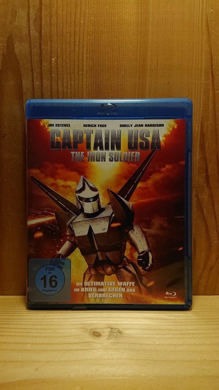 Alle DVDs: CAPTAIN USA The Iron Soldier Blu-Ray – Gebraucht aus Wilderswil von Exebub