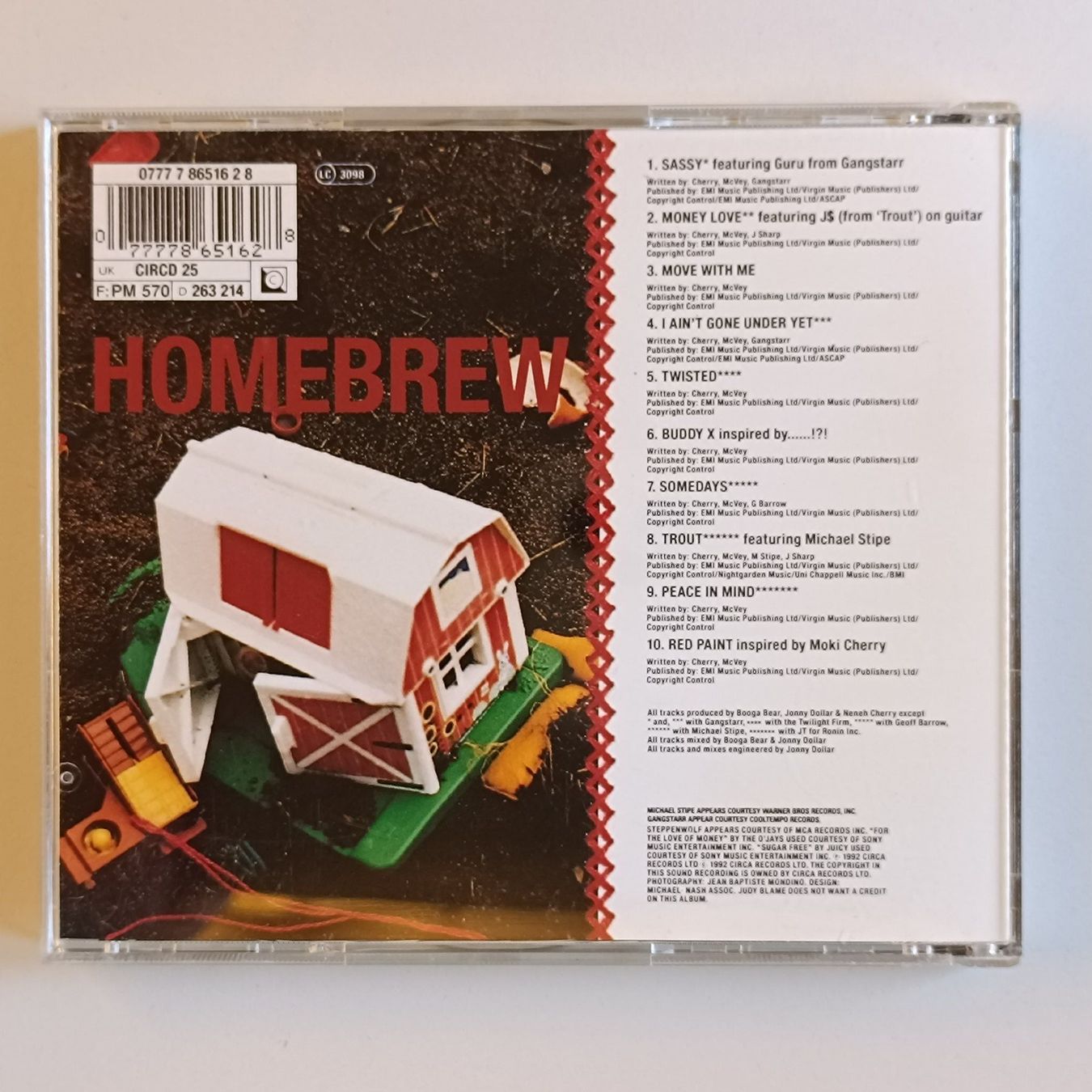 CD: Neneh Cherry - Homebrew CD  F30 – Usato da Sessa venduto da fraenklishop 1
