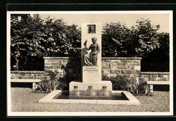 Cartoline postali: AK Beckenried, Isabella Kaiser-Denkmal – Usato da Berlin venduto da bartko-reher