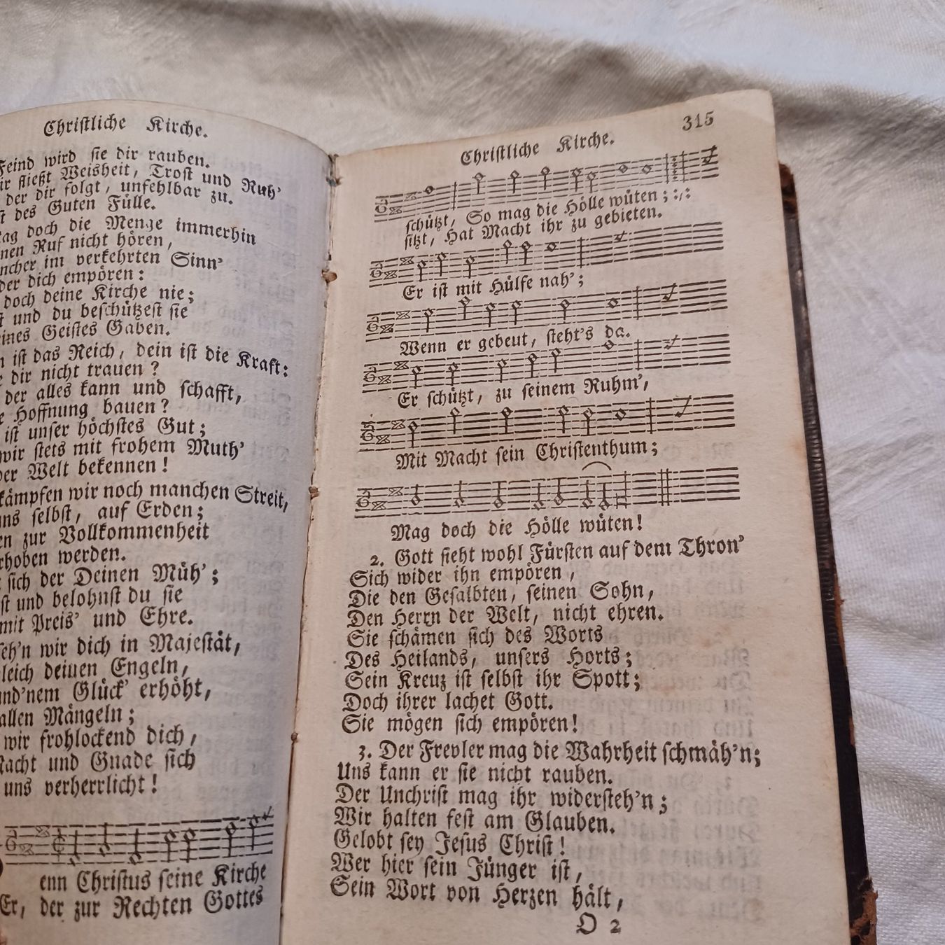 Libri: christliches Buch Lieder und Gesänge von 1809 – Usato da Abtwil SG venduto da luupsy 9