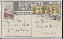 1912 Juvenute Karte o ZÜRICH VORLÄUFER I SBK 350.- ab 1.-