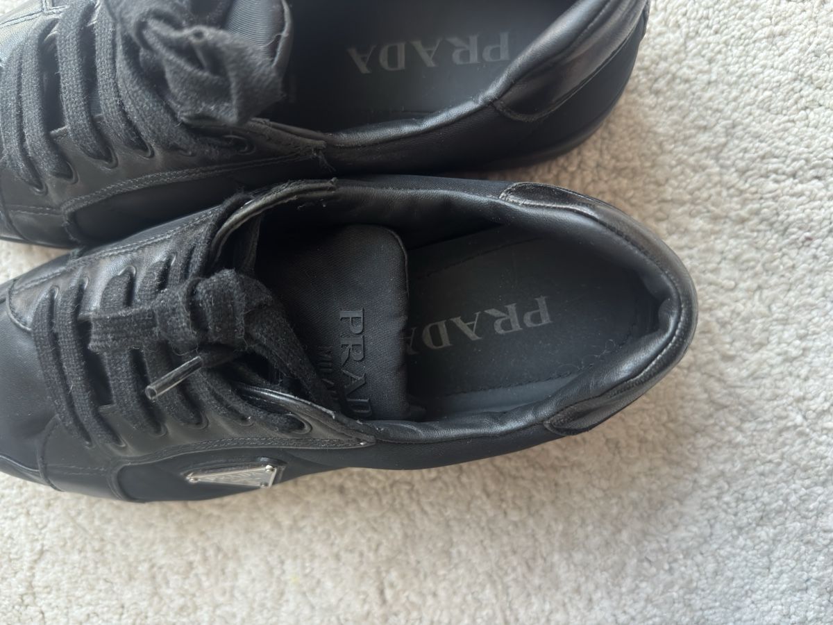 Prada Scarpe da uomo: Used Black Prada Sneakers, Size 41, Great Condition! – Usato da Herrliberg venduto da erh_r2tw 5